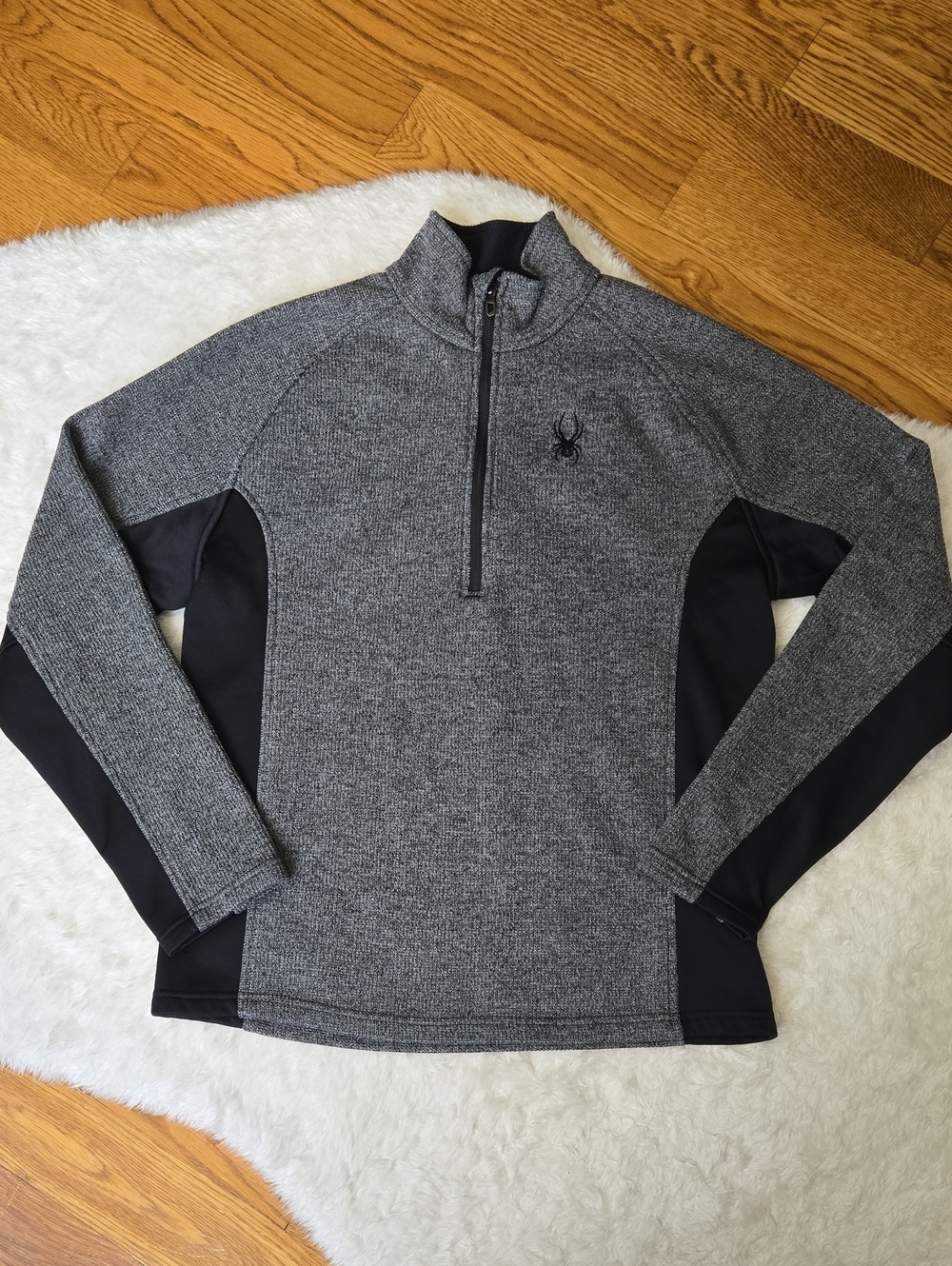 Spyder Quarter Zip Jacket, Womens Medium